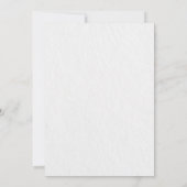 O jongen! Moderne blauwe strik baby shower Kaart (Achterkant)