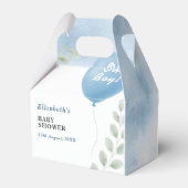 O Jongens Baby Shower Bedankdoosjes (Achterkant)