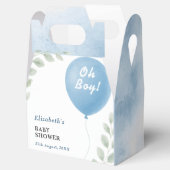 O Jongens Baby Shower Bedankdoosjes (Geopend)