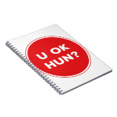 O.K. Hun? Geweldige cadeau Notitieboek (Rechterzijde)
