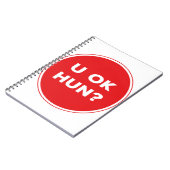 O.K. Hun? Geweldige cadeau Notitieboek (Linkerzijde)