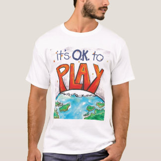 O.K. om Mannen T-Shirt te spelen