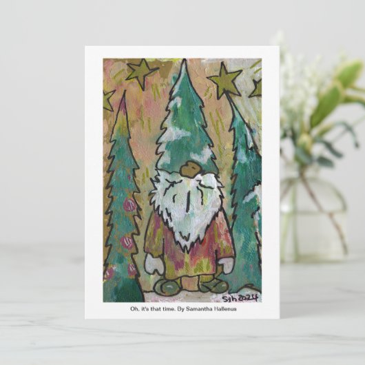 O Kabouter Kaart (Staand voorkant)