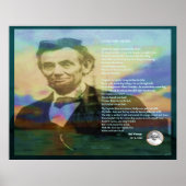 O Kapitein Mijn kapitein Poster (Voorkant)