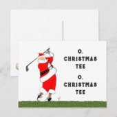 O Kerst T-shirt Feestdagenkaart (Voorkant / Achterkant)