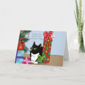 O Kerstboom Feestdagen Kaart (Voorkant)