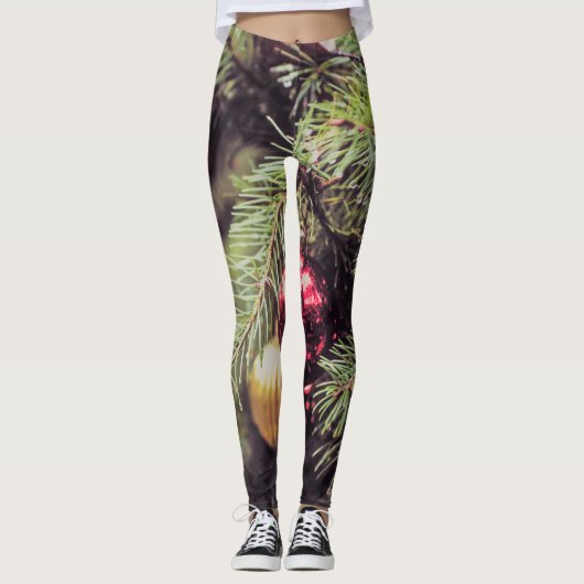 O kerstboom leggings (Voorkant)