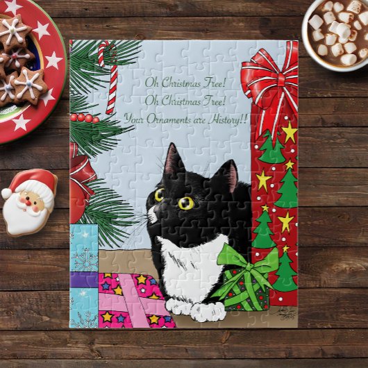 O kerstboom legpuzzel