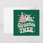 O Kerstboom Licht Kerstdagen Kerstmis  Feestdagenkaart (Voorkant / Achterkant)