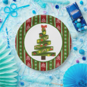 O Kerstboom Papieren Bordje (Feest)