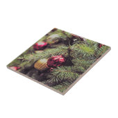O kerstboom tegeltje (Zijkant)
