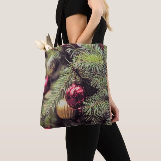 O kerstboom tote bag (Dichtbij)