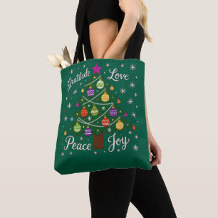 O, Kerstboom Tote Bag