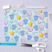 O Kerstmis Whimsey Folk Art Tissuepapier (Craft)