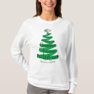 "O Kerstthee" Shirt met lange hoes