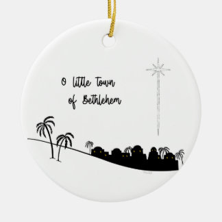 O Kleine stad van Bethlehem 2 Ornament