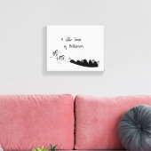 O Kleine Stad van Bethlehem Verpakte Canvas Art (Insitu (Woonkamer))