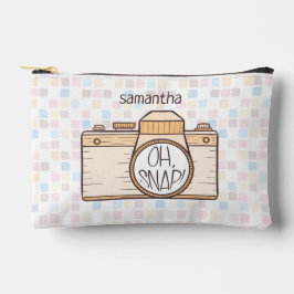 O, knap! Gele Pastel Camera Etui