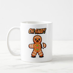 O, knap! Gingerbread Man Koffiemok