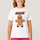 O, knap! Gingerbread Man T-shirt (Voorkant)