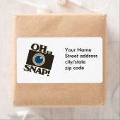 O, knap! Retrocamera Etiket (Insitu)