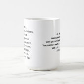 O, koffie, koffiemok (Center)