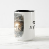 O kom, alle gij trouwe kerstkoffie Mok (Midden)