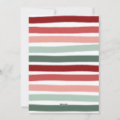 O Kom allemaal Ye Joyful | Kerstfeest Feestdagenkaart (Achterkant)