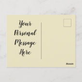 O, kom, laten we hem bewonderen briefkaart (Achterkant)