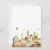 O kom, laten wij Hem aanbidden, Christelijke kerst Kaart (Achterkant)