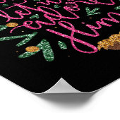 O kom, laten wij Hem aanbidden, Jezus Christus Chr Poster (Hoek)