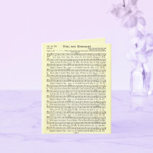 "O Kom, O Kom, Emmanuel" Advent Wenskaart