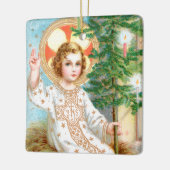 O kom, o kom, Emmanuel (detail) Advent Keramisch Ornament (Links)