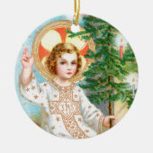 O kom, o kom, Emmanuel (detail) Advent Keramisch Ornament (Voorkant)