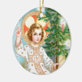 O kom, o kom, Emmanuel (detail) Advent Keramisch Ornament (Links)