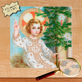 O kom, o kom, Emmanuel (detail) Advent Legpuzzel