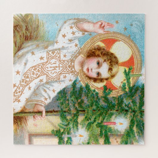 O kom, o kom, Emmanuel (detail) Advent Legpuzzel (Horizontaal)