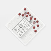 O Kom ons Adore Him Christus de Heer, Kerstmis. Servet (Hoek)