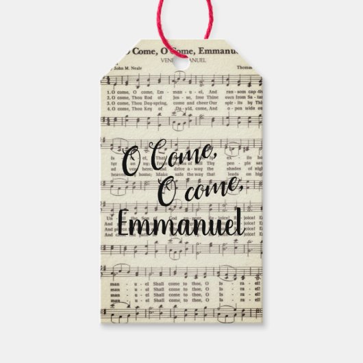 O Komaan, Emmanuel Cadeaulabel (Voorkant)