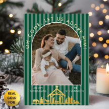 O komt, laat ons Hem aanbidden Kerstmis Geboorte F