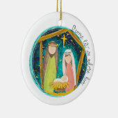 O, laten we hem bewonderen keramisch ornament (Rechts)
