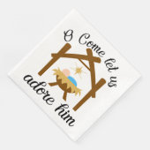 O, laten we hem bewonderen servet (Hoek)