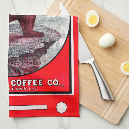 O-Le-Beer Coffee Theedoek (Quarter Fold)