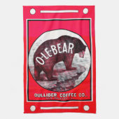 O-Le-Beer Coffee Theedoek (Verticaal)