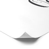 O Letter Monogram Groene Muur Naam Print voor de K (Hoek)