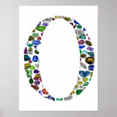 O Letter-Monogram Poster (Voorkant)