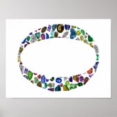 O Letter-Monogram Poster (Voorkant)