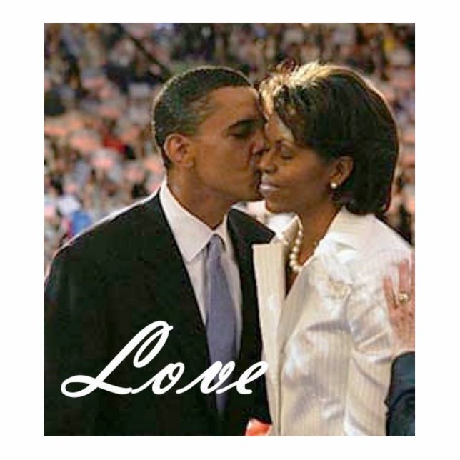 O liefde M Staand Fotobeeldje (Voorkant)