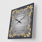 O Little Town of Bethlehem ~ Sheet Music ~ * ~ Vierkante Klok (Hoek)