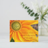 O Lord, How majestic is thy name Briefkaart (Staand voorkant)